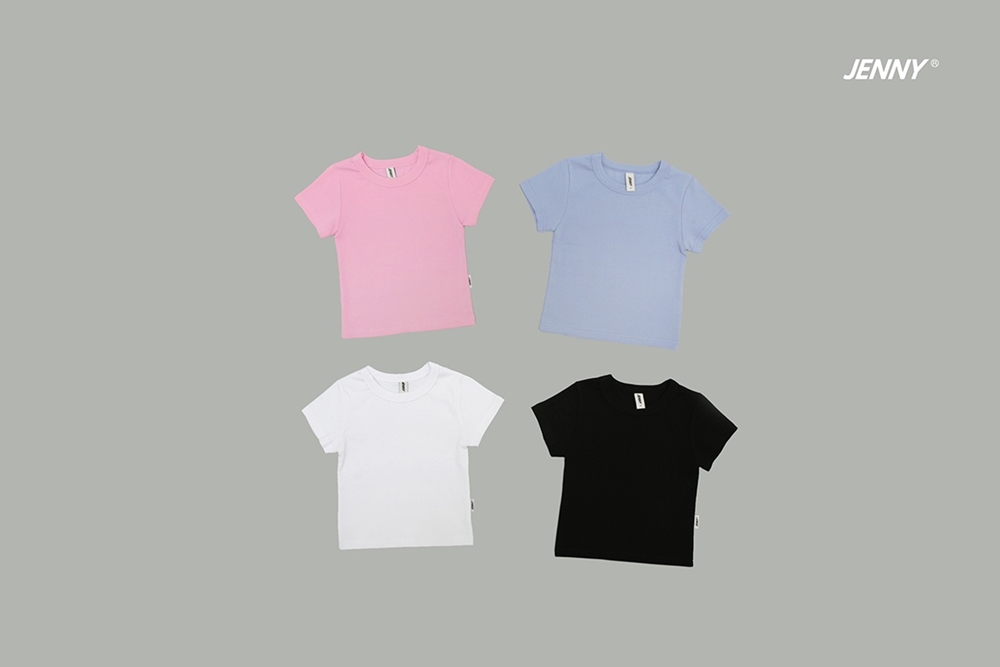 제니.미니 티셔츠(2XL-F, 6color)